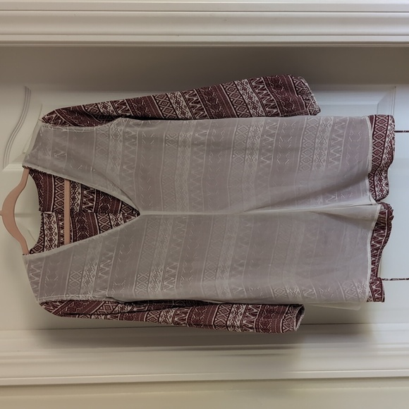 Lush Romper Long Sleeve, Skort-style Skirting EUC Size Sm-Med - Picture 10 of 14